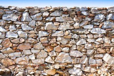 Old italian stone drywall