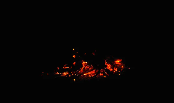 Костер Темноте — стоковое фото