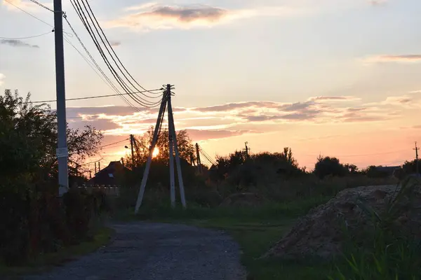 Nube Sobre Bosque Otoño — Foto de Stock