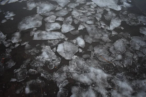 Eisbruch See — Stockfoto
