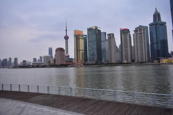 Hochhaus Der Stadt Shanghai — Stockfoto