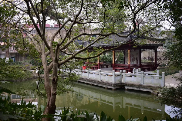 Shanghais Öffentlicher Park Frühling — Stockfoto