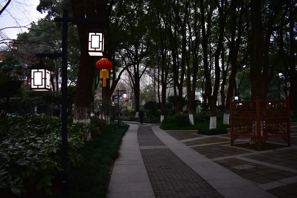 Parque Público Xangai Primavera — Fotografia de Stock
