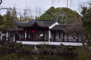 Baharda Şangay Halk Parkı