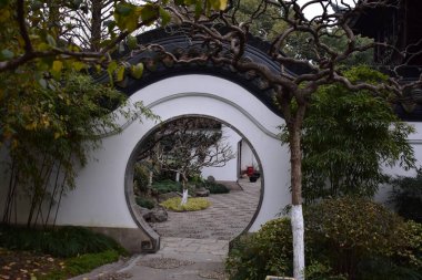 Baharda Şangay Halk Parkı