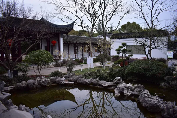 Shanghai Offentlig Park Våren — Stockfoto