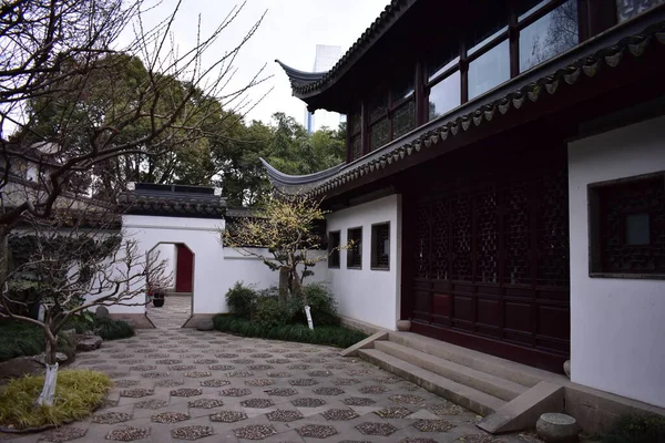 Shanghais Öffentlicher Park Frühling — Stockfoto