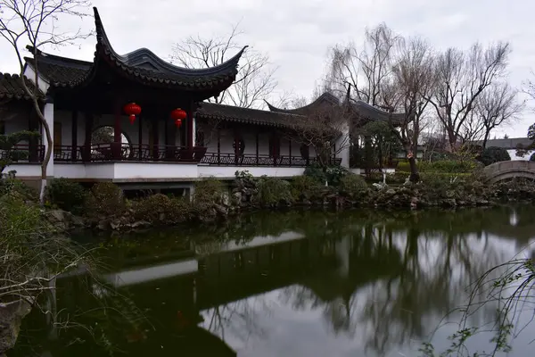 Pavilhão Parque Shanghai — Fotografia de Stock