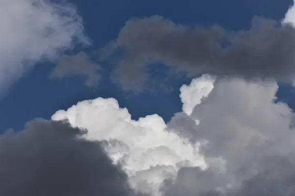 Céu Chuvoso Dramático Ucrânia — Fotografia de Stock