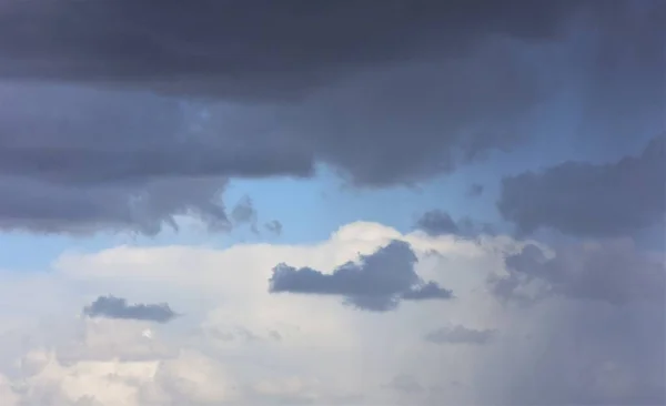 Céu Chuvoso Dramático Ucrânia — Fotografia de Stock