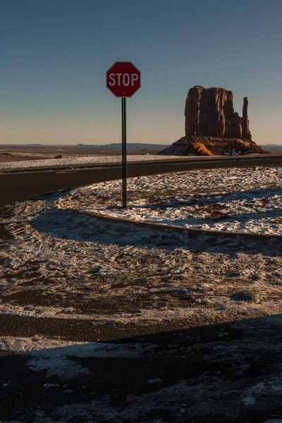 Monument Valley Estado Utah Estados Unidos Reserva India Navajo Salvaje — Foto de Stock