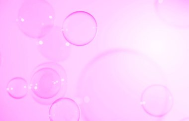 Güzel Şeffaf Mor Sabun Kabarcıkları Arkaplanı