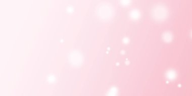 Soyut Beyaz Bokeh Işıkları Pembe Doku Arkaplanı. Odaklanmamış, Kutlama, Noel Tatili Arkaplanı.