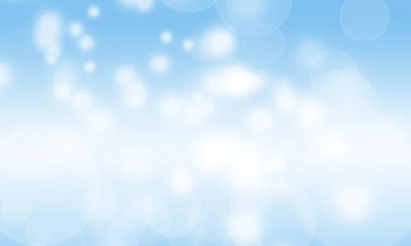 要旨美しいホワイトボケシャイニーライトサークル 青の背景 専用の壁紙 お祝いクリスマスの背景 — ストック写真