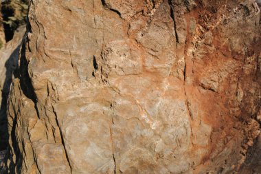 Vahşi mermer taş, sert yüzey, tam ekran..