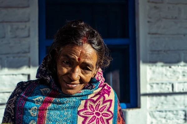 Almora Uttarakhand Jaunary 2022 Portrait India Old Aged Woman Villages — Stock Fotó