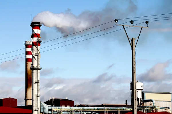 Verunreinigung der Industrie — Stockfoto