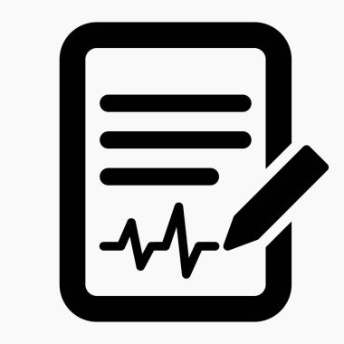 Yeni tarif ikonu. Sağlık ve Tıbbi Koleksiyondan şeffaf arkaplan üzerinde düz vektör tarif simgesi.