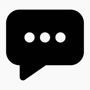 Yeni Mesaj Simgesi. Vektör simgesi.