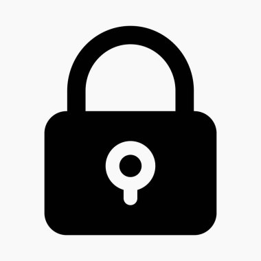 Yeni güvenlik simgesi vektörü.