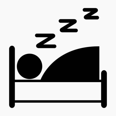 Yeni Yatak Simgesi vektörü.