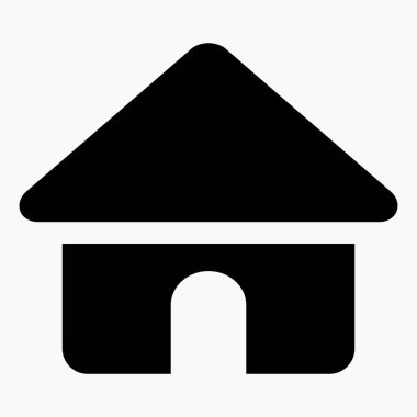 Uygulama ve bilgi grafiği için tasarım evi simgesi, minimal tek düz doğrusal simgeyi izole etti. Web siteleri ve mobil minimal düz tasarım için ticari satır vektör simgesi.