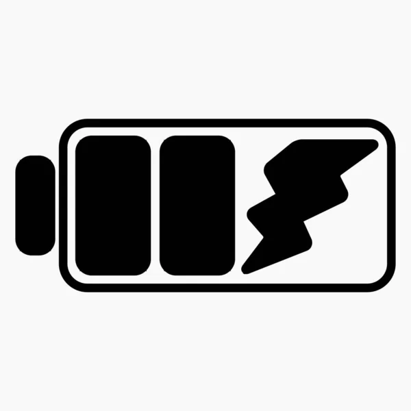 New Battery Icon Charging Vector — Stock Vector