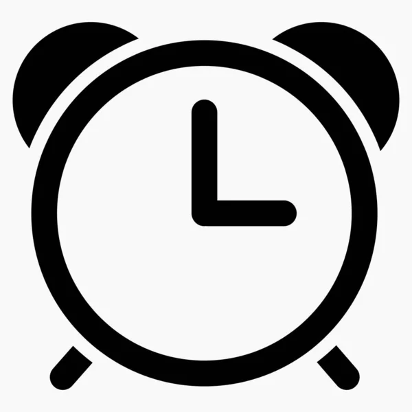 Nuevo Vector Icono Reloj Icono Tiempo Icono Del Vector — Vector de stock