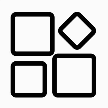 Yeni ayar vektör simgesi uygulama ve bilgi grafiği için minimal tek düz doğrusal simgeyi izole etti. Web siteleri ve mobil minimal düz tasarım için ticari satır vektör simgesi.