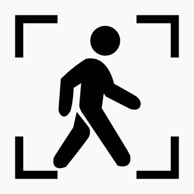 Yüz tanıma simgesi ya da yüz tanıma simgesi uygulama ve bilgi grafiği için minimal tek düz doğrusal simgeyi izole etti. Web siteleri ve mobil minimal düz tasarım için ticari satır vektör simgesi.