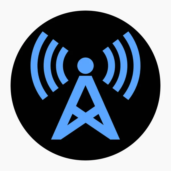 Neue Wifi Pol Isoliert Minimal Einzigen Flachen Linearen Symbol Für Vektorgrafiken