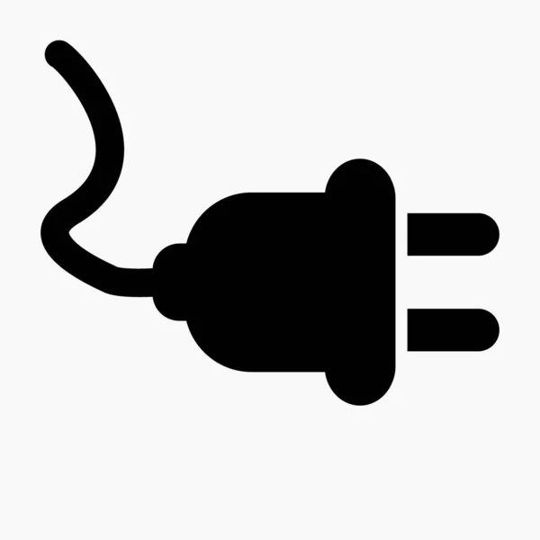 Plug Play Icon Vector Icon — Stock Vector