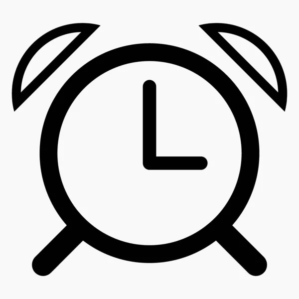 New Clock Icon Vector Icon — Vector de stock