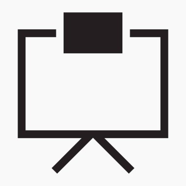 Uygulama ve bilgi grafiği için çubuk grafik izleme simgesi en az tek düz doğrusal simgeyi izole etti. Web siteleri ve mobil minimal düz tasarım için ticari satır vektör simgesi.