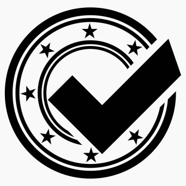 Tamam düğme illüstrasyonu. Yeni ok simgesi. Tamam simge vektörü. Web siteleri ve mobil minimal düz tasarım için ticari satır vektör simgesi.