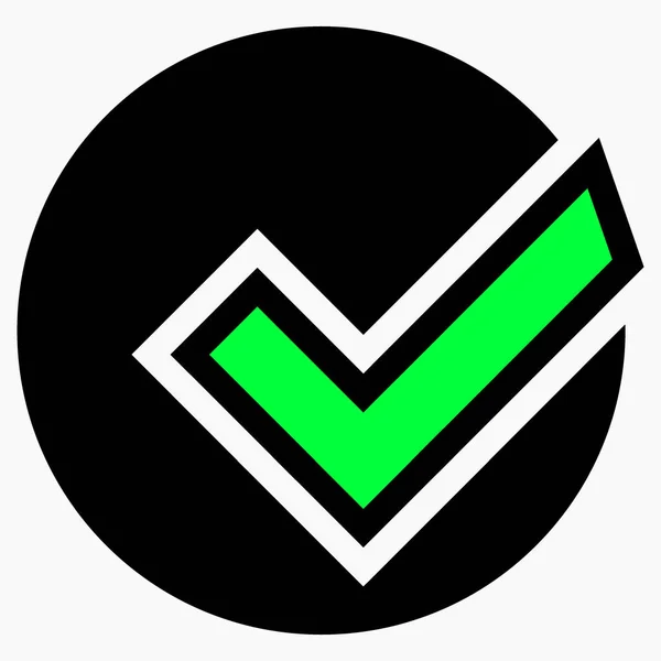 New Vector Icon Flat Eco Green Symbol Commercial Line Vector — Διανυσματικό Αρχείο