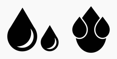 Kan Damlası Simgesi uygulama ve bilgi grafiği için en az düz doğrusal simgeyi izole etti. Web siteleri ve mobil minimal düz tasarım için ticari satır vektör simgesi.