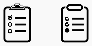 Simge listesi, liste, çizelge, kayıt. Katalog ya da kaydırma etiketi. Bil ya da takvim. Duruşma. Nomenklature, boncuklar, şaplaklar. Vektör simgesi.
