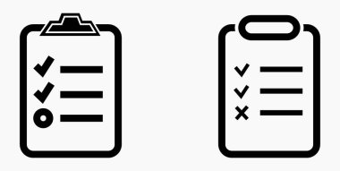 Simge listesi, liste, çizelge, kayıt. Katalog ya da kaydırma etiketi. Bil ya da takvim. Duruşma. Nomenklature, boncuklar, şaplaklar. Vektör simgesi.