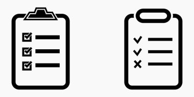 Simge listesi, liste, çizelge, kayıt. Katalog ya da kaydırma etiketi. Bil ya da takvim. Duruşma. Nomenklature, boncuklar, şaplaklar. Vektör simgesi.