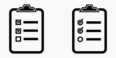 Simge listesi, liste, çizelge, kayıt. Katalog ya da kaydırma etiketi. Duruşma. Nomenklature, boncuklar, şaplaklar. Vektör simgesi.