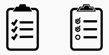 Simge listesi, liste, çizelge, kayıt. Katalog ya da kaydırma etiketi. Bil ya da takvim. Duruşma. Nomenklature, boncuklar, şaplaklar. Vektör simgesi.