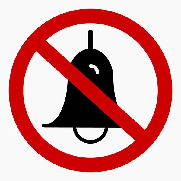 Silence Icon Noise Ban Keep Quiet Quiet Noise Prohibited Make — Archivo Imágenes Vectoriales