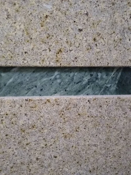 대리석 표면은 배경의 색깔 이 베이지 색이다 — 스톡 사진