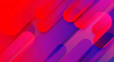 Soyut. Renkli geometrik şekiller arka plan. Tasarım, broşür, sayfa, poster için. Vektör. resimleme.