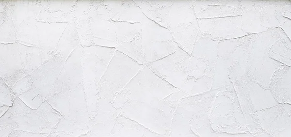 Bílá Betonová Stěna Pozadí Malované Cihlové Tapety Koncepce Exteriéru Podkrovním — Stock fotografie
