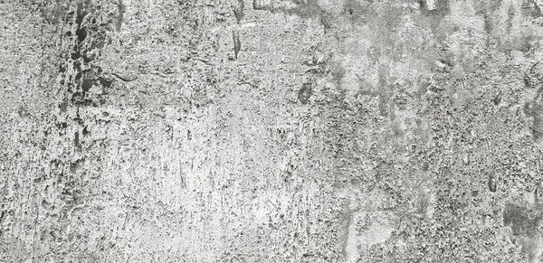 卷曲墙壁背景图 复制空间为黑白色调 粗糙的混凝土墙纸 硬质材料的艺术和表面 单色图片风格摘要 — 图库照片
