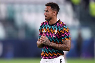 Torino, İtalya. 16 Mart 2022. Juventus Fc takımından Danilo Luiz da Silva, Juventus Fc ve Villareal CF arasında oynanan UEFA Şampiyonlar Ligi İkinci Raundu karşılaşmasında.