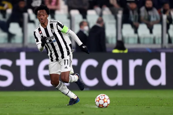 Turin Italie Mars 2022 Juan Cuadrado Juventus Lors Deuxième Manche — Photo