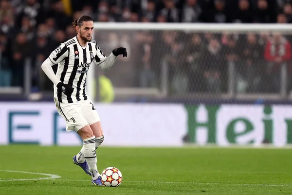 Torino Włochy Marca 2022 Adrien Rabiot Juventus Podczas Rundy Ligi — Zdjęcie stockowe